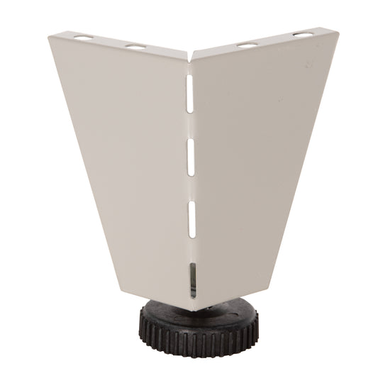 SET OF 4 REPLACEMENT LEGS WITH HEIGHT ADJUSTERS HM5118 FOR METAL WARDROBES image 1