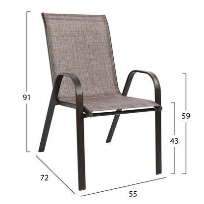 Set Dining Room 3 pieces Chair and Table MH5185.02