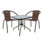 Set Dining Table 3 pieces chairs & table HM5182.02 image 1