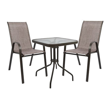 Set Dining Table 3 pieces Chairs & Table HM5183.02 image 1