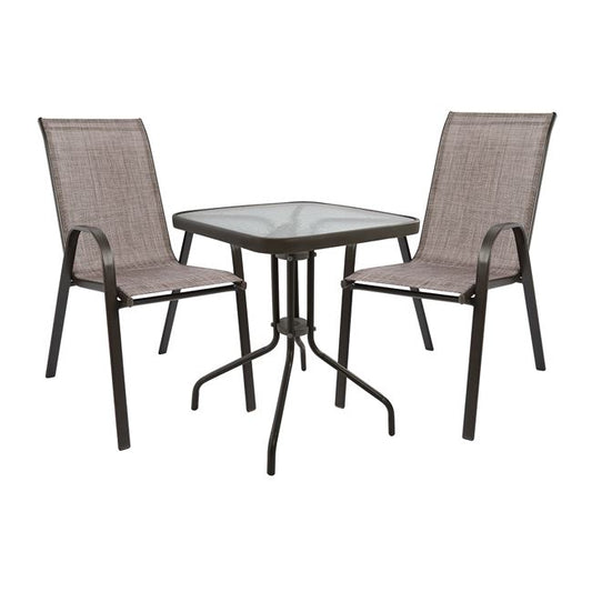 Set Dining Table 3 pieces Chairs & Table HM5183.02 image 1