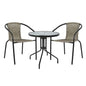 Set Dining Table 3 pieces Chairs & Table HM5178.01 image 1