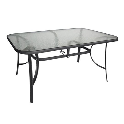 Set Dining Table 7 pieces 1Table & 6 chairs Grey HM5119.01