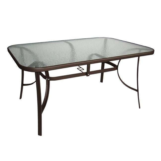 Set dining table 7 pieces 1 Table & 6 chairs Brown HM5119.02