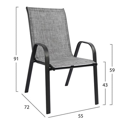Set Dining Table 3 pieces and 2 chairs & 1 Table HM5183.01