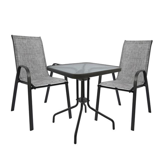 Set Dining Table 3 pieces and 2 chairs & 1 Table HM5183.01 image 1