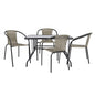 Set Dining Table 5 pieces with chairs & Table HM5189.02 image 1