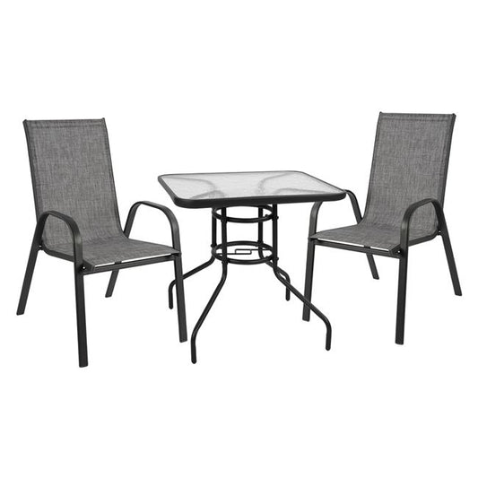Set Dining table 3 pieces with 2 chairs & 1 Table HM5185.01 image 1