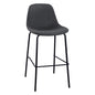 HM9298.10 bar stool, grey fabric, metal legs, 47x51x96 image 1
