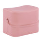 Stool Beate with PU in rotten apple color HM8630.02 50x34x35cm image 1
