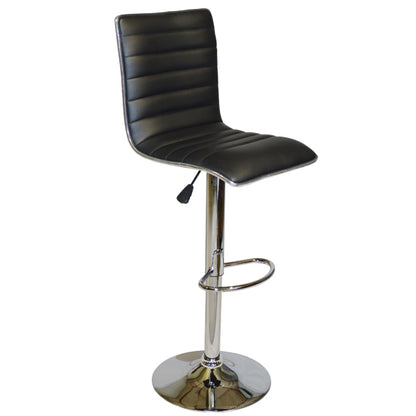 Bar Stool Nexus with gas lift & black PU HM209.01 image 1