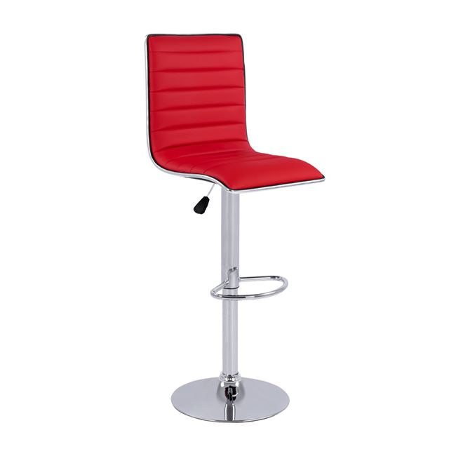 Bar Stool Nexus with gas lift & red PU HM209.04 40x47.5x115cm image 1