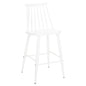 BAR STOOL MEDIUM HEIGHT VANESSA HM9300.11 POLYPROPYLENE & METAL-WHITE 45,5x46x97Hcm. image 1