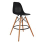 Bar Stool Renata Black HM0173.02 47x50x108 cm image 1
