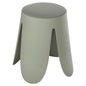 STOOL DENTY HM9619.07 POLYPROPYLENE & PU SEAT IN PISTACHIO GREEN Φ30x45Hcm. image 1