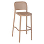 BAR STOOL POLYPROPYLENE HM5939.03 IN CAPPUCCINO COLOR 51x52x104Hcm. image 1