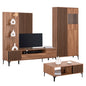 LIVING ROOM SET 3PCS HARRY HM21092 COFFEE TABLE-TV STAND-DISPLAY CABINET image 1