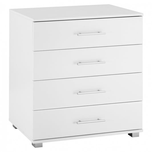 Drawer from melamine HM2204.05 with 4 drawers white 75x40x83cm image 1