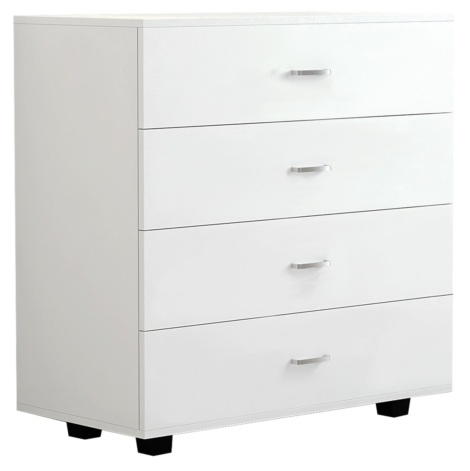 HM8996.03 4-drawer cabinet THORG, white, melamine, 80x40x83H image 1