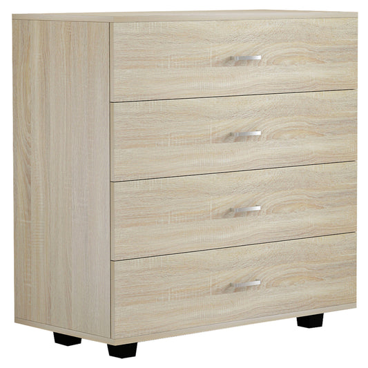 HM8996.01 4-drawer cabinet THORG, sonoma, melamine, 80x40x83H image 1