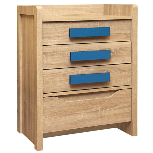 Drawer Playroom Sonama-Blue HM10217.02 63Χ40Χ80cm image 1