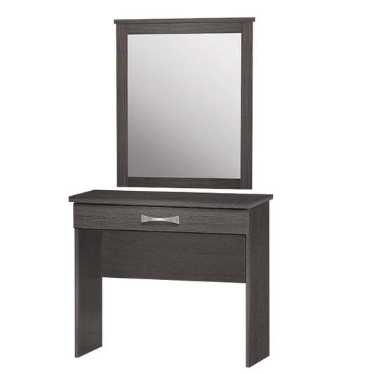 Dressing Table with drawer 80x40x76 & mirro Zebrano 72x90 HM10157 image 1