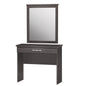Dressing Table with drawer 80x40x76 & mirro Zebrano 72x90 HM10157 image 1