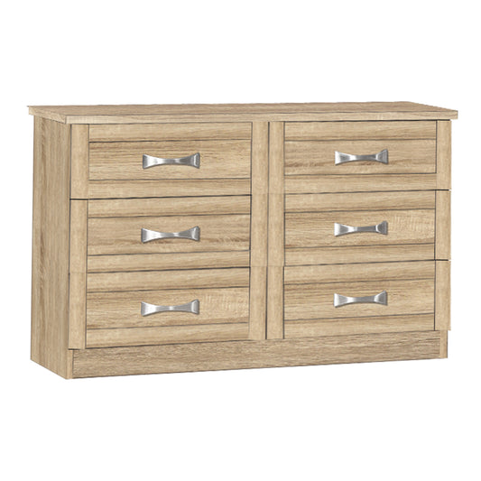 Dressing Table-Drawer HM317.02 with 6 drawers Sonama 120x40x76cm image 1
