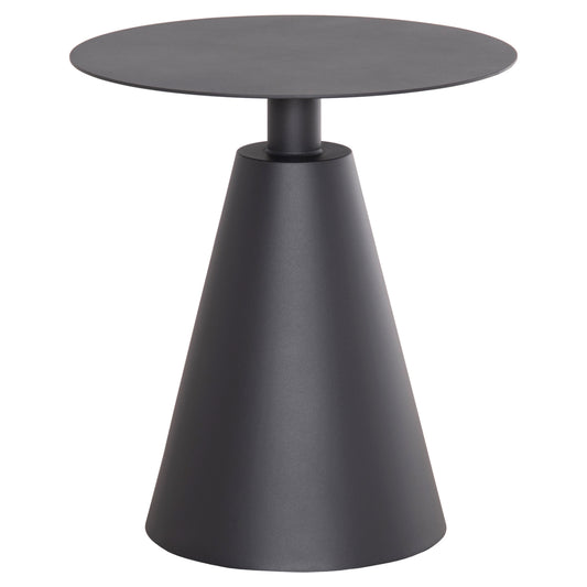 OUTDOOR ROUND SIDE TABLE SERA HM6270.01 ALUMINUM IN GREY Φ50x56Hcm. image 1