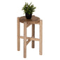 SIDE TABLE/PEDESTAL HOVER HM7900 TEAK WOOD IN NATURAL COLOR Φ30x50Hcm. image 1