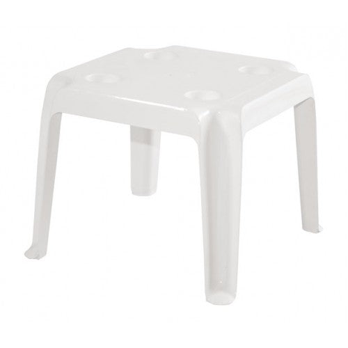 TABLE WITH 4 GLASSWARE + PLASTIC UMBRELLA POSITION image 1