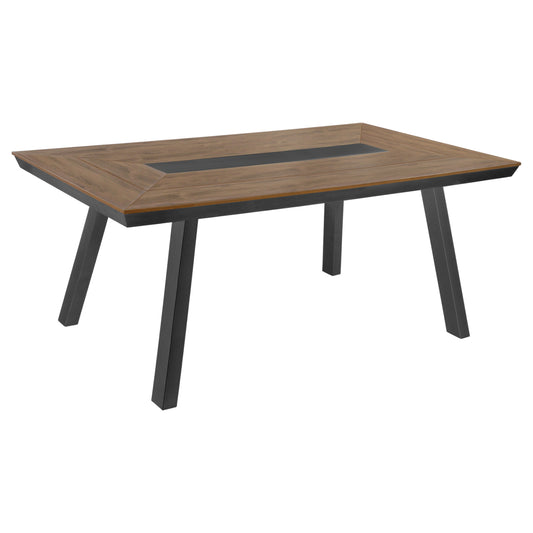 Aluminum Table with polywood 200x100 Grey HM5131.12 image 1