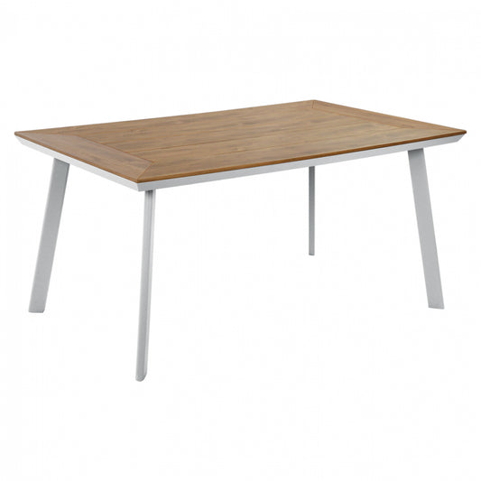 Aluminum Table with Polywood HM5132.11 White 160x92x72 image 1