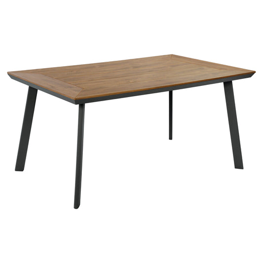 Aluminum table with Polywood HM5132.12 Grey 160x92x72 image 1