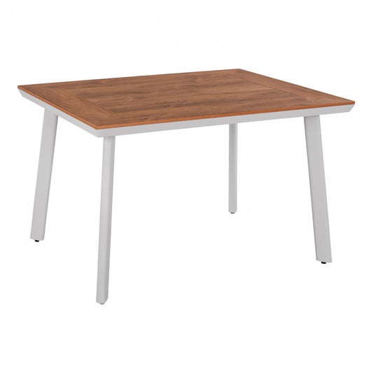 Aluminum Table with Polywood HM5562.01 White 120x80x72 image 1