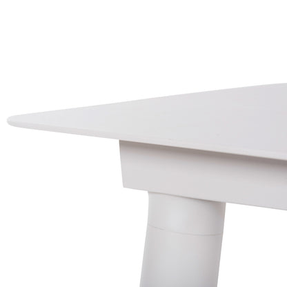 ALUMINUM RECTANGULAR TABLE JEROM HM6058.01 WHITE 180X90X74Hcm.