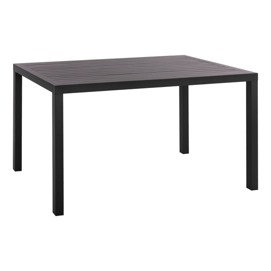 Aluminum table 140x80 Grey HM5571.02 image 1