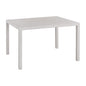 Aluminum Table 120x80 White HM5570.01 image 1