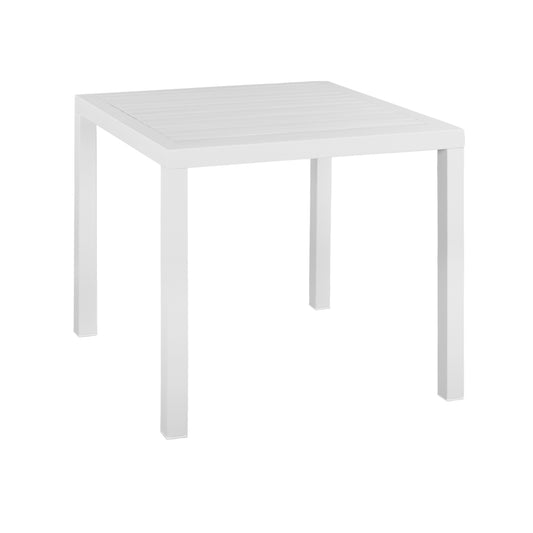 Aluminum Table 80x80 White HM5572.01 image 1