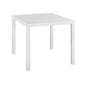 Aluminum Table 80x80 White HM5572.01 image 1