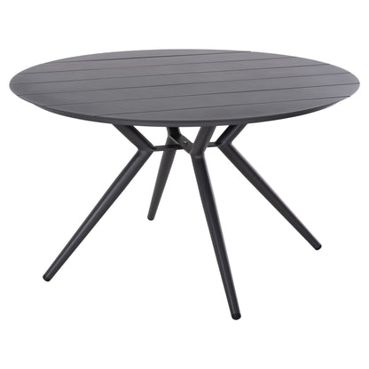 OUTDOOR TABLE ROUND HIGER HM6061.03 ANTHRACITE ALUMINUM Φ126Χ73Hcm. image 1