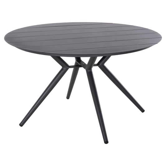 OUTDOOR TABLE ROUND HIGER HM6061.03 ANTHRACITE ALUMINUM Φ126Χ73Hcm. image 1