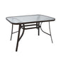 Table Bravo Metallic brown  120x70x72 HM5021.02 image 1