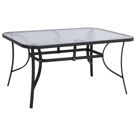 Table Metallic Grey 150X90Χ72 HM5145.01 image 1