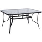 Table Metallic Grey 150X90Χ72 HM5145.01 image 1