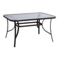 Table Bruno Metallic Brown 140Χ80Χ72 HM5106.02 image 1