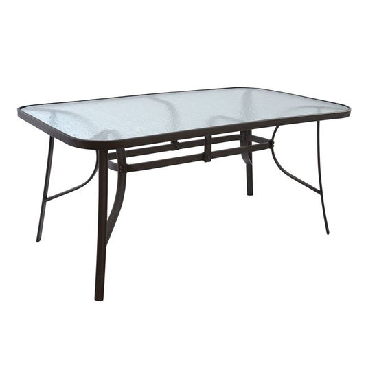 Table Bruno Metallic Brown 160Χ90Χ72 HM5074.02 image 1