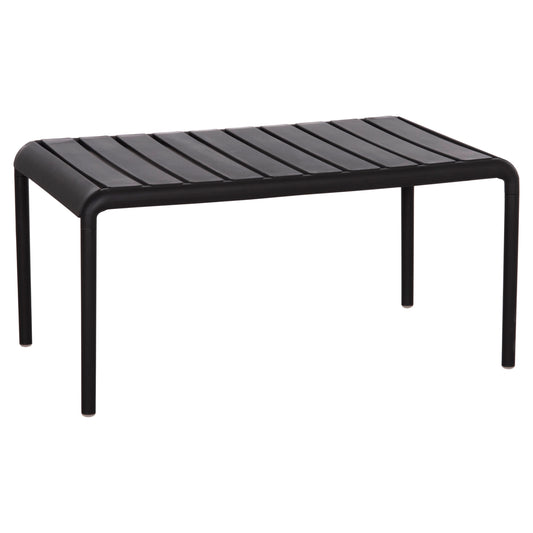 OUTDOOR COFFEE TABLE KORVER HM6334.02 POLYPROPYLENE IN BLACK 100x60x46Hcm. image 1