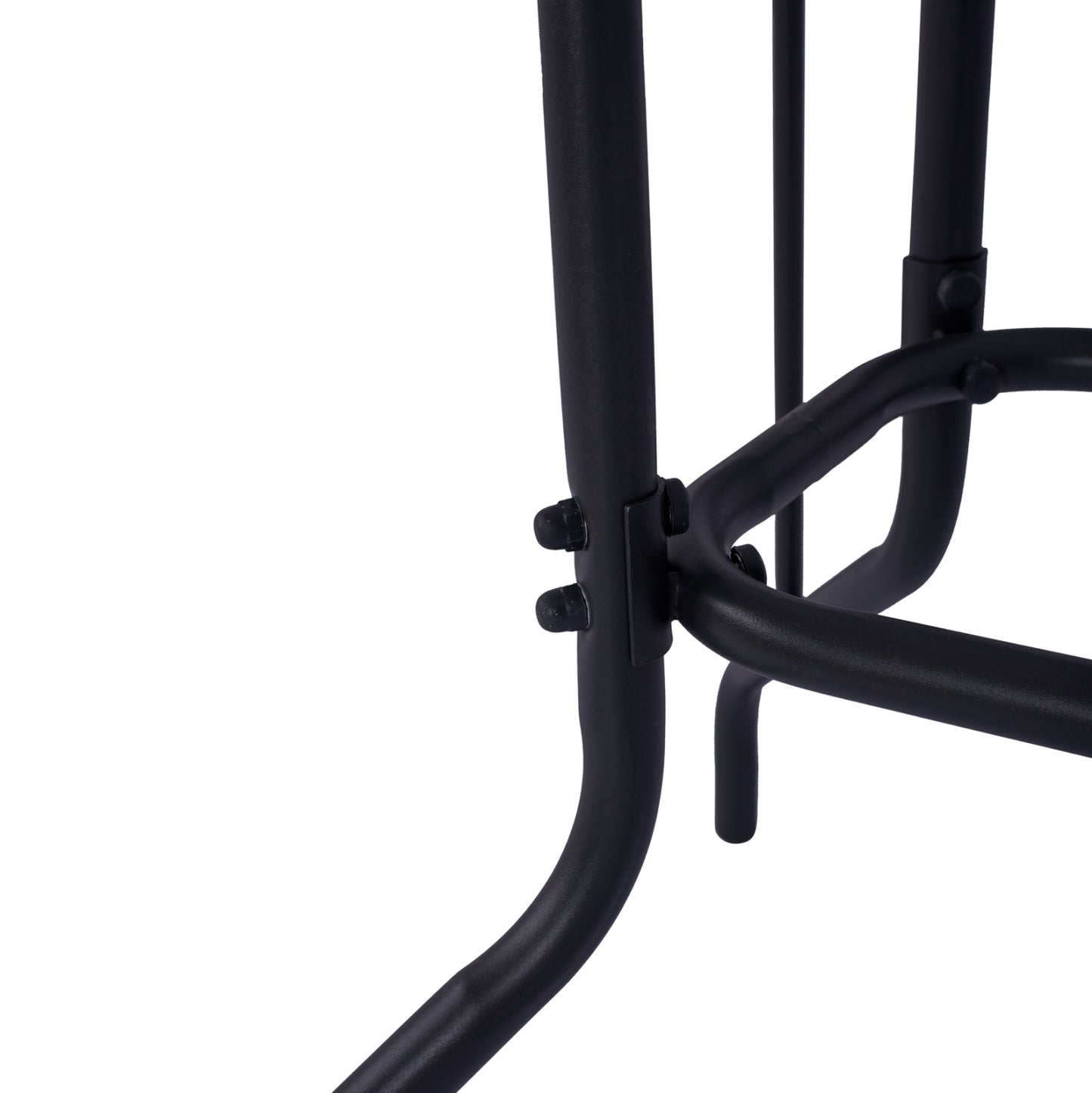 OUTDOOR METALLIC TABLE ADAM HM5679.01 GREY WITH REINFORCED GLASS TOP 120Χ70Χ71Hcm.