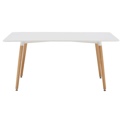 Минималистично Кухненско Трапезно Табло Бяло MDF, 160x90x74